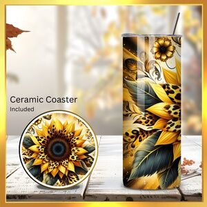 Sunflower- 20oz Tumbler Stainless Steel